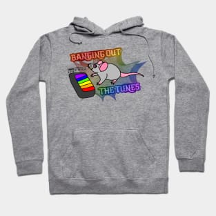 Banging Out The Tunes (Full Color Version) Hoodie